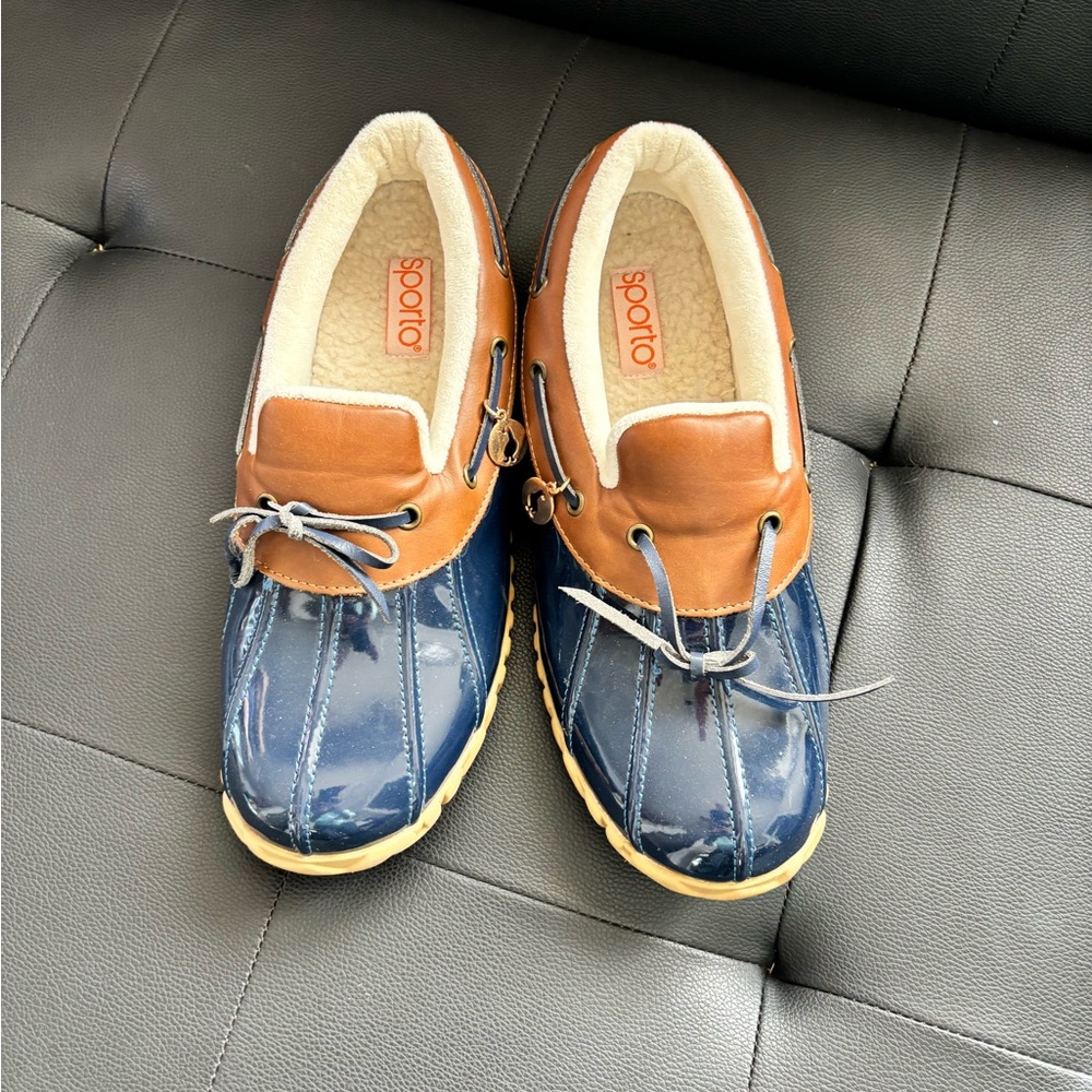Sporto Women's Blue and Brown Shoes
